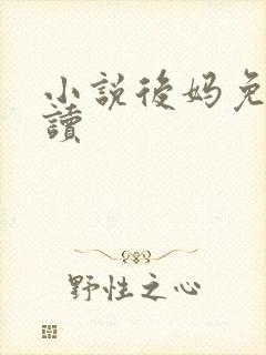 小说后妈免费阅读