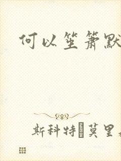 何以笙箫默全文