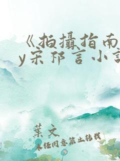 《拍摄指南》by宋祁言小说