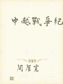 中越战争纪实录