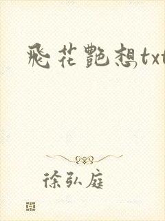 飞花艳想txt
