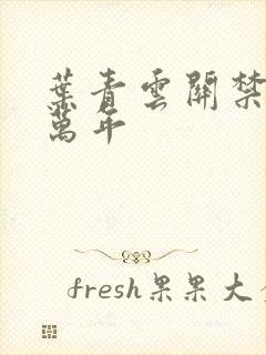 叶青云关禁闭一万年