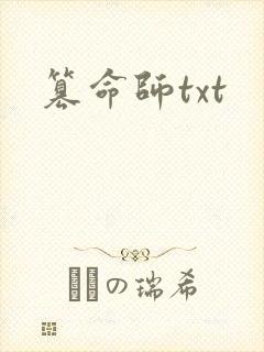 篡命师txt