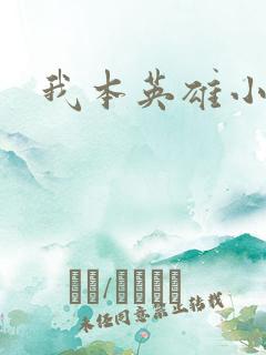我本英雄小说