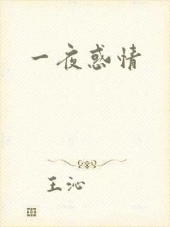 一夜惑情