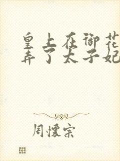 皇上在御花园c弄了太子妃