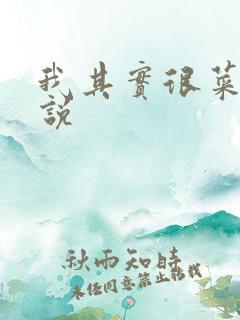 我其实很菜的小说