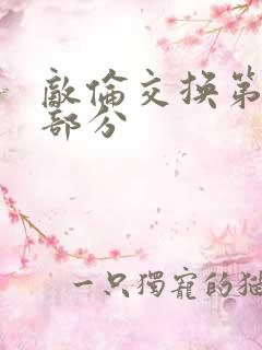 敌伦交换第十一部分