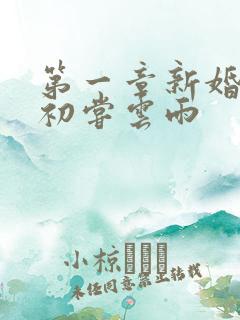 第一章新婚少妇初尝云雨