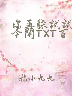 你再躲试试BY今闲TXT百度网盘