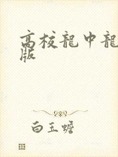 高校龙中龙无修版