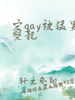 宏gay被猛男双龙