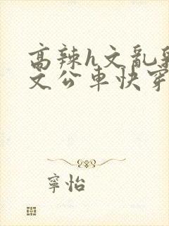 高辣h文乱乳h文公车快穿