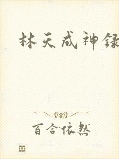 林天成神录