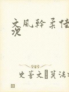 文风干柔佳第一次
