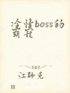 冷情boss的霸宠