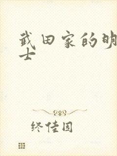 武田家的明国武士