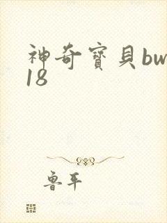 神奇宝贝bw118