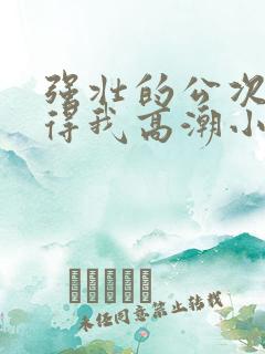 强壮的公次次弄得我高潮小说