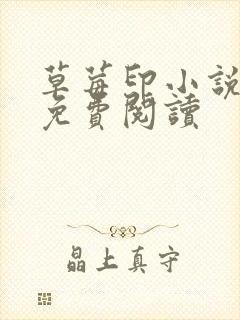 草莓印小说全本免费阅读