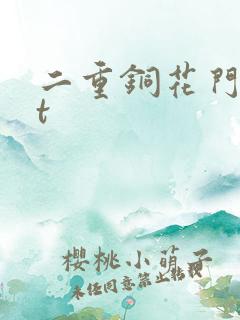 二重铜花门txt