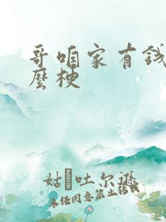 哥咱家有钱了什么梗