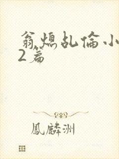 翁熄乩伦小说32篇