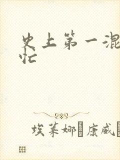 史上第一混乱刘忙