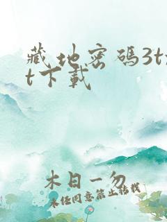 藏地密码3txt下载