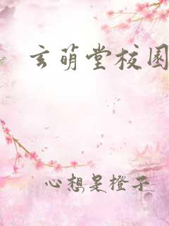 玄萌堂校园小说