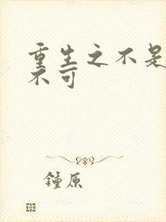 重生之不是非你不可