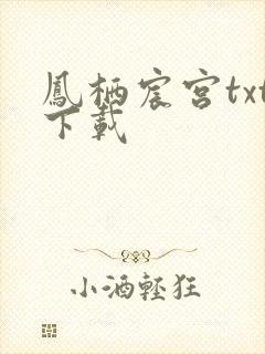 凤栖宸宫txt下载