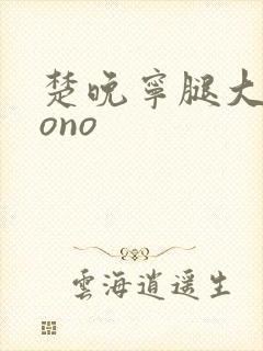 楚晚宁腿大张mono