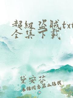 超级盗贼txt全集下载