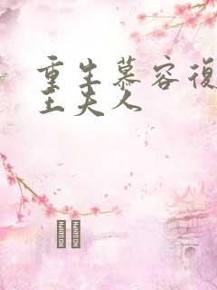 重生慕容复之弄王夫人