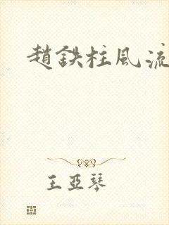 赵铁柱风流小说