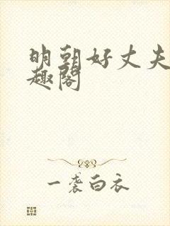 明朝好丈夫 笔趣阁