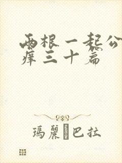 两根一起公憩止痒三十篇