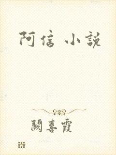 阿信 小说