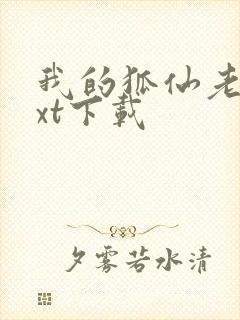 我的狐仙老婆txt下载