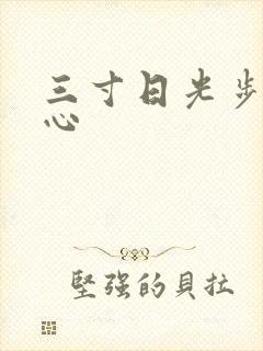 三寸日光步步惊心