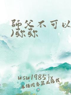 师父不可以(限)弥弥