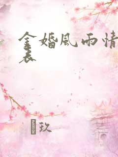 金婚风雨情演员表