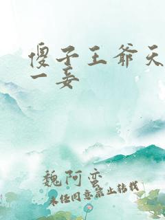 傻子王爷天下第一妾