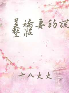 美娇妻的谎言完整版