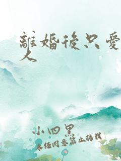 离婚后只爱小男人