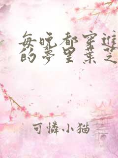 每晚都穿进男神的梦里叶芝琴小说