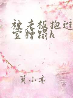 被老板抱进办公室糟蹋h