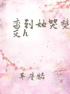 脔到她哭双根宫交h