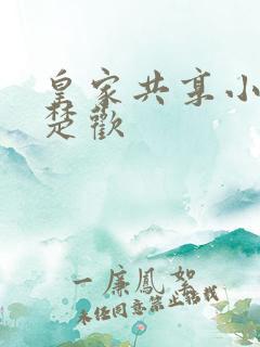 皇家共享小公主楚欢